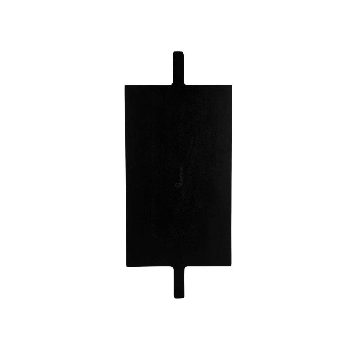 Serve Paddle Board Blk W/2Hdls Acacia 580X254X15Mm
