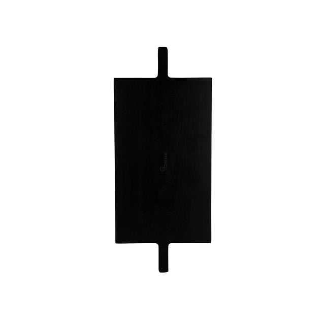 Serve Paddle Board Blk W/2Hdls Acacia 580X254X15Mm