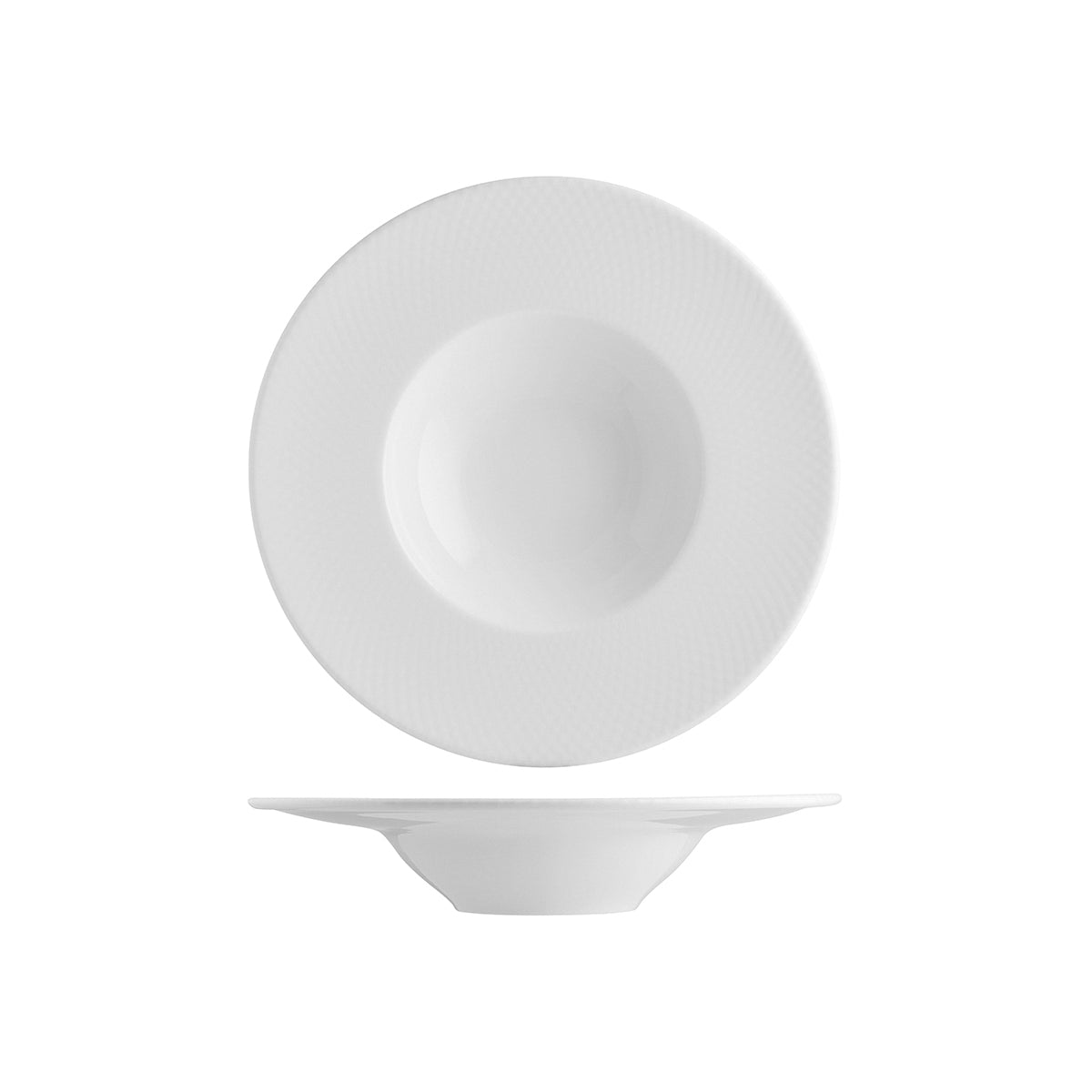 Diamond Banquet Deep Bowl 280mm 400ml: Pack Of 6