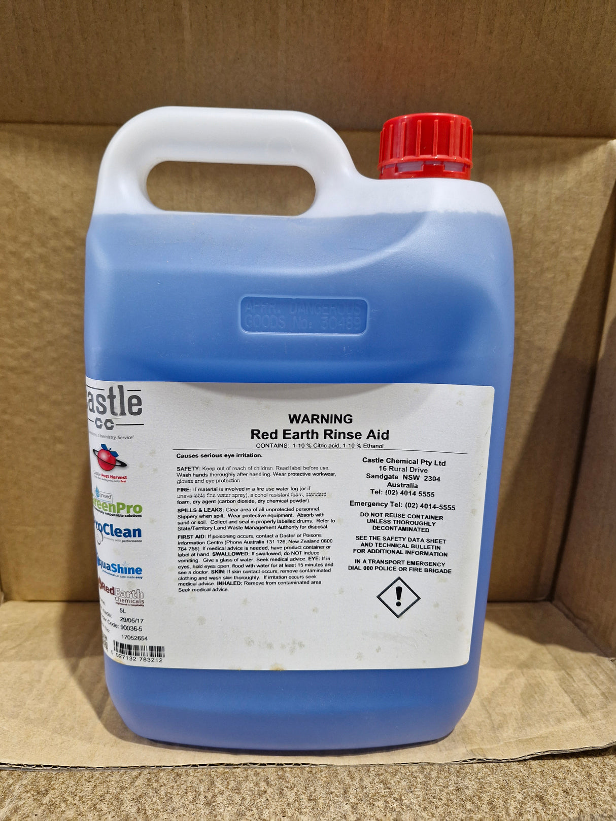 Red Earth Rinse Aid Auto Dishwash Rinse, 5L