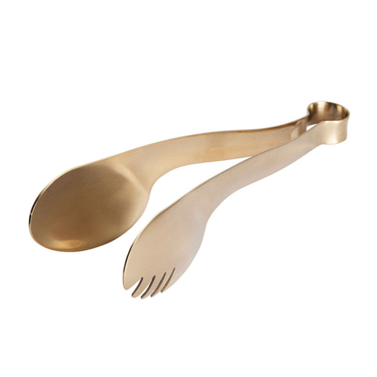 Deluxe Serving Tong - 18/10, 240mm - Champagne