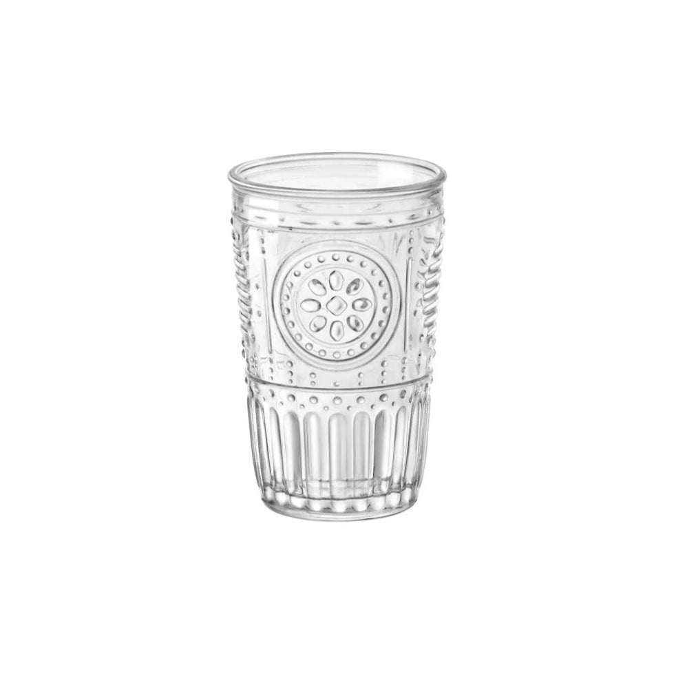 Tumbler - 325ml , Romantic, Clear: Pack of 6