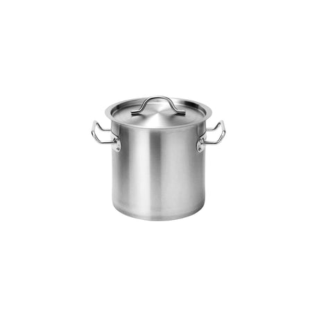 Stock Pot W/Lid 200X200Mm Stainless Steel Tri-Ply 6Lt