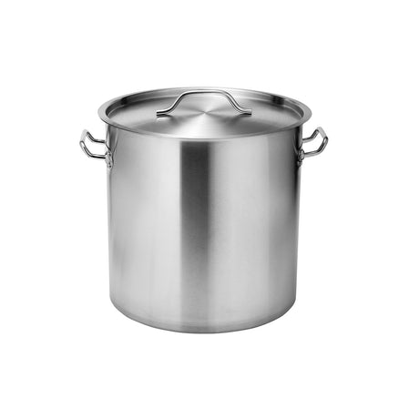 Stock Pot W/Lid 360X360Mm Stainless Steel Tri-Ply 36Lt