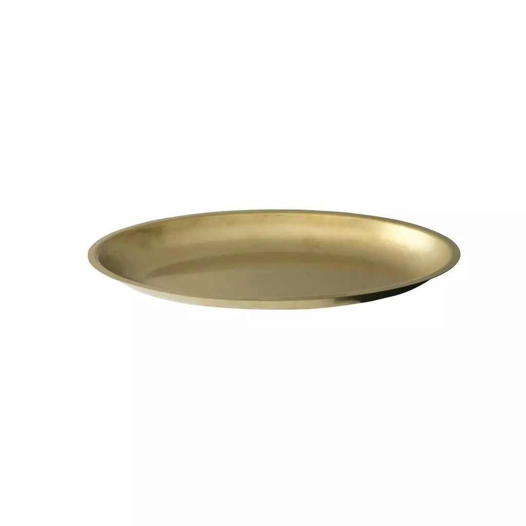 Vintage Serving-ware, Gold Oval Deep Tray 300 x 182mm, Moda: Pack of 6