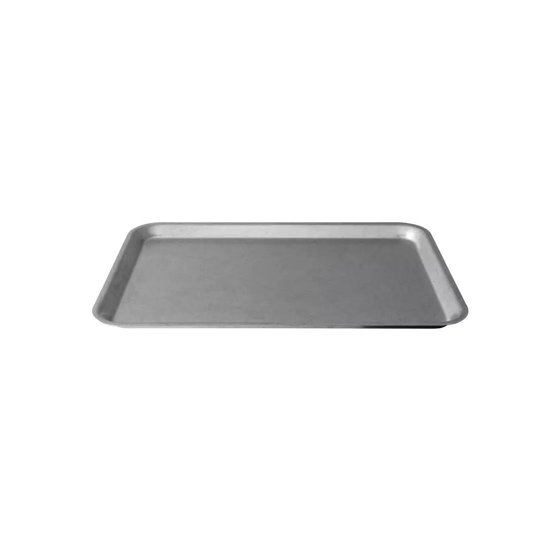 Vintage Serving-ware, Stainless Steel Rectangular Tray 280 x 200 x 13mm, Moda: Pack of 6
