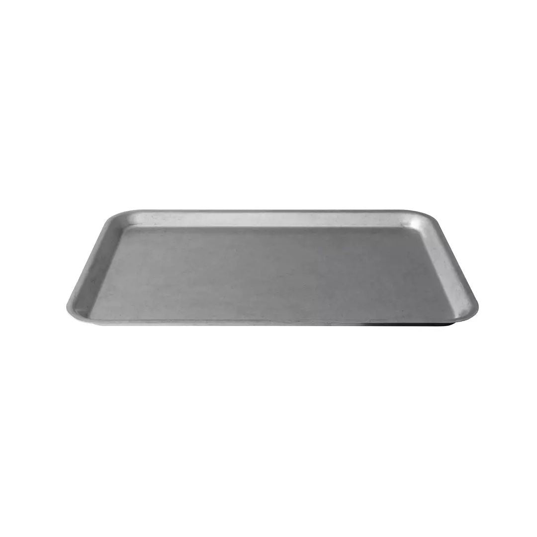 Vintage Serving-ware, Stainless Steel Rectangular Tray 310 x 220 x 13mm, Moda: Pack of 6