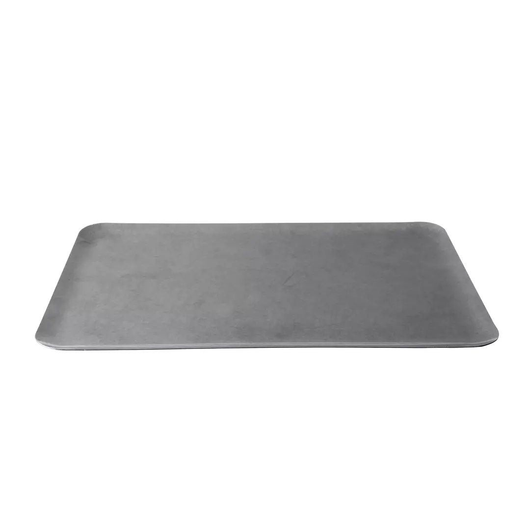 Vintage Serving-ware, Stainless Steel Rectangular Flat Tray 300 x 200mm, Moda: Pack of 6