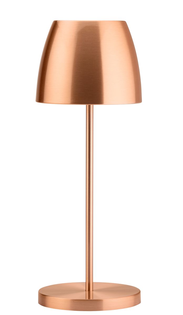 Montserrat Led Cordless Lamp 300mm Brushed Copper: Pack of 6