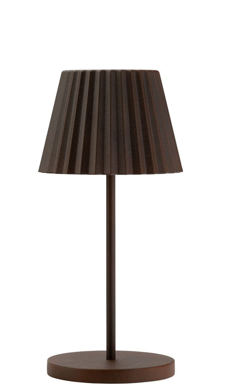 Dominica Led Cordless Lamp 260mm Cocoa: Pack of 6