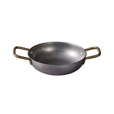 Vintage Round Dish Stainless Steel, 150mm