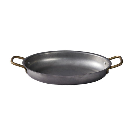 Vintage Oval Dish Stainless Steel Length, 245 x 175mm