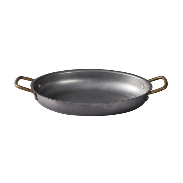 Vintage Oval Dish Stainless Steel Length, 245 x 175mm