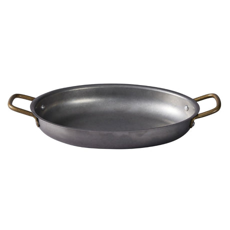 Vintage Oval Dish Stainless Steel Length, 315 x 225mm