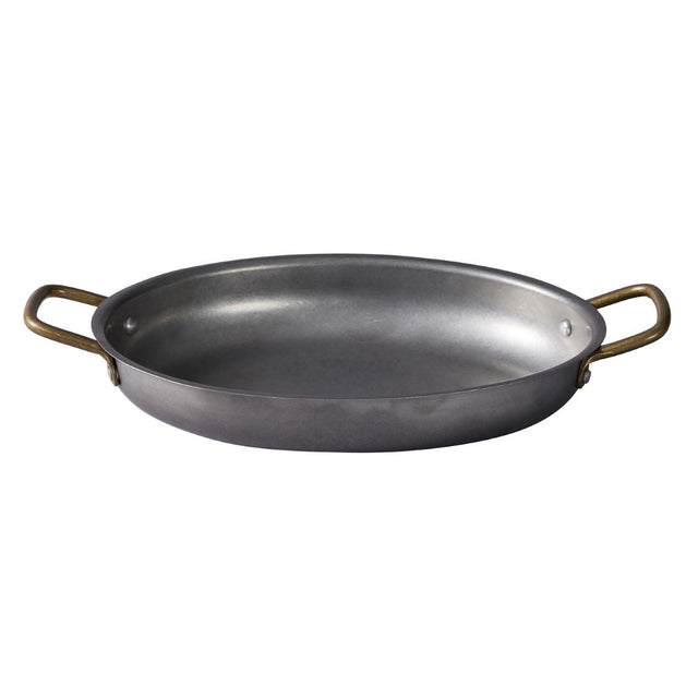 Vintage Oval Dish Stainless Steel Length, 315 x 225mm