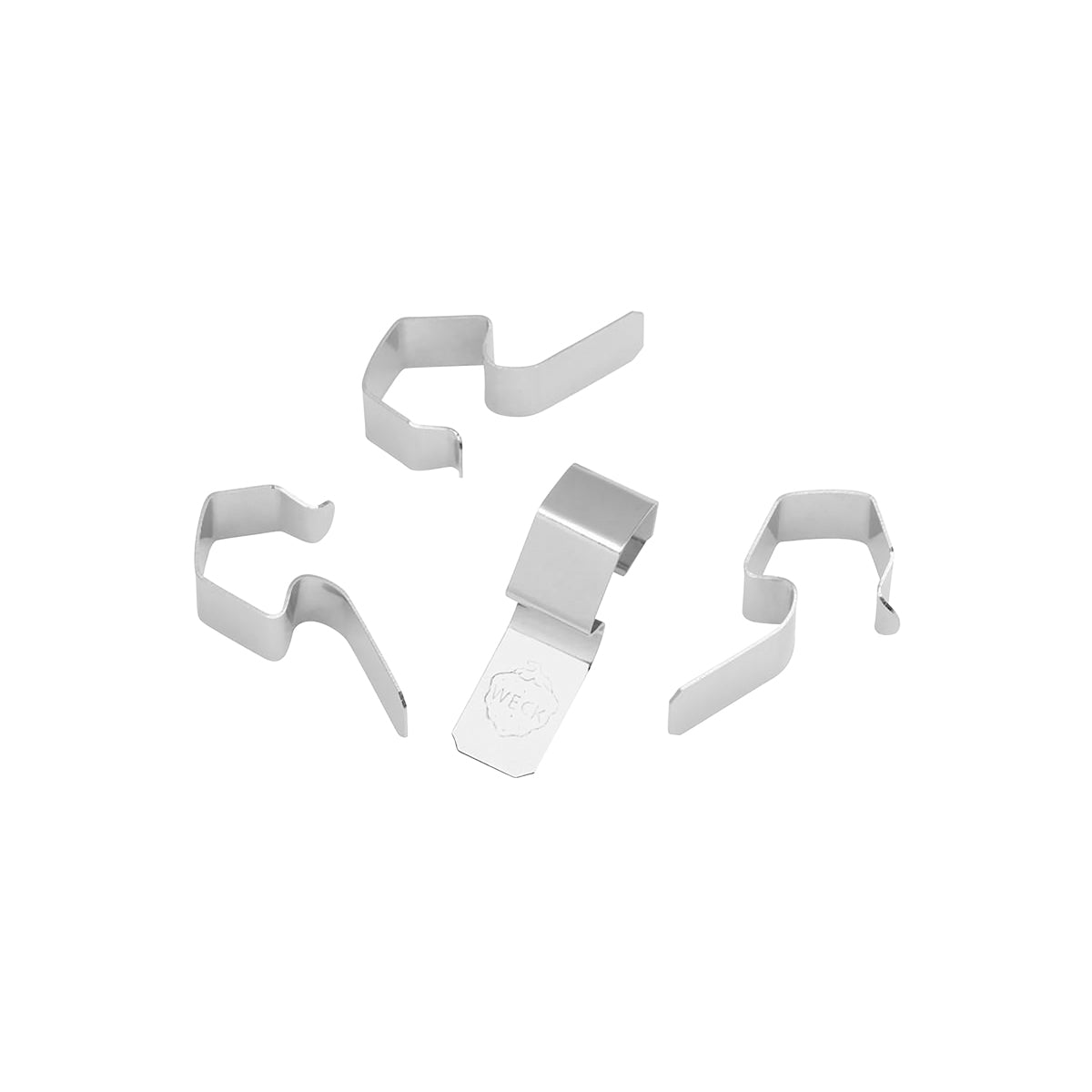 Complete Glass Jar with Lid, Seal and clamps (743) / 850ml , 100x147mm: Pack of 6