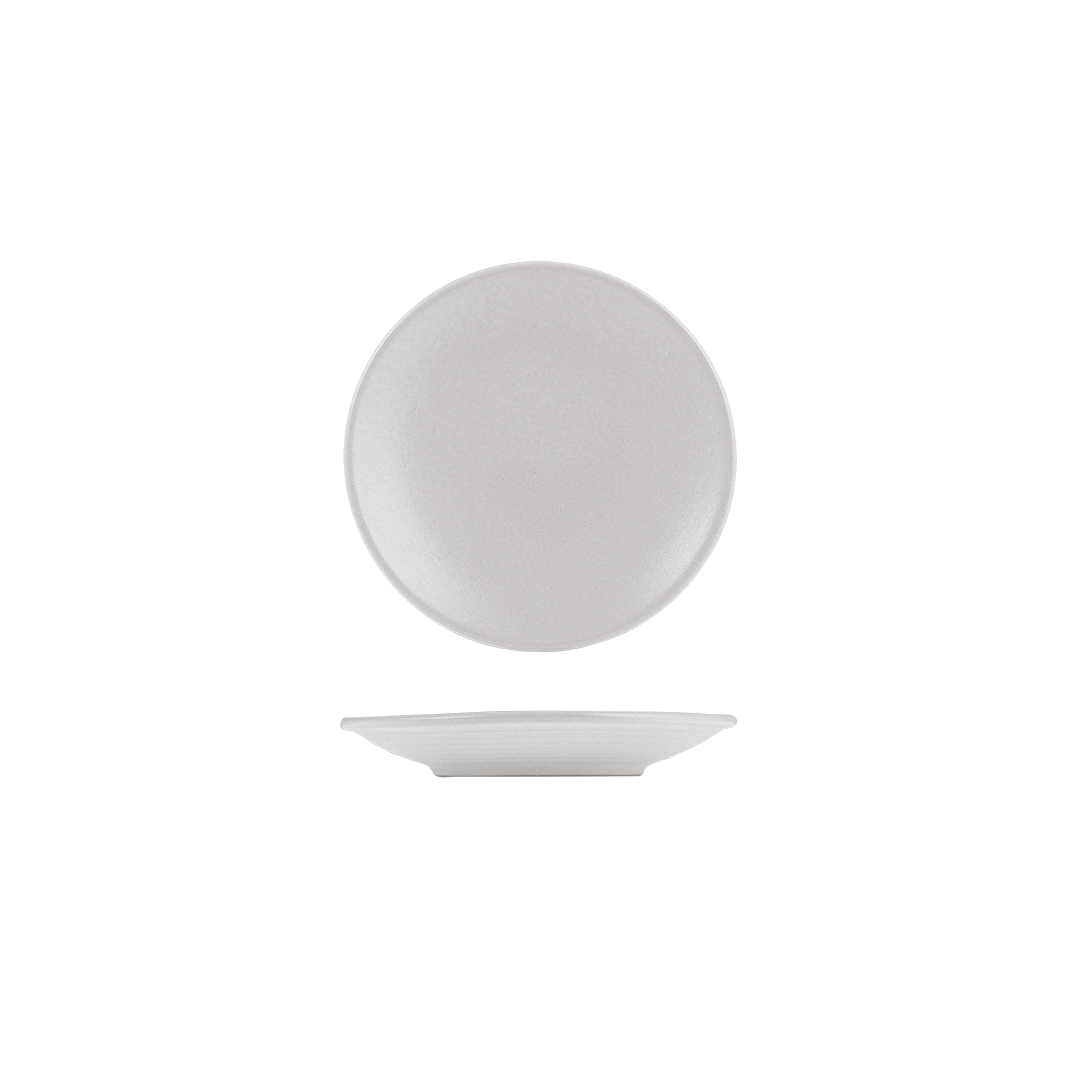 Zuma Pearl Aspen - Coupe Tapas Plate 180mm: Pack of 6