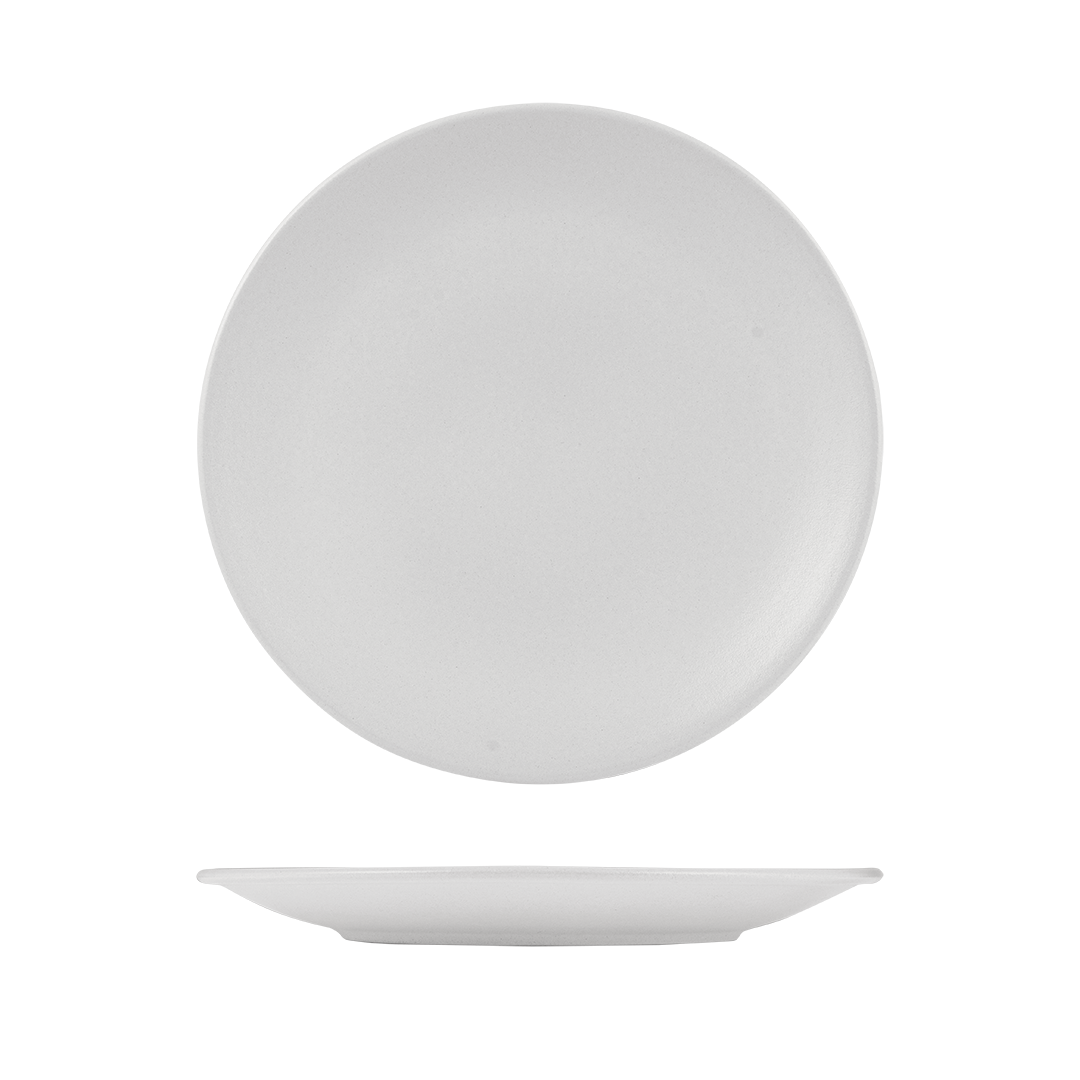 Zuma Pearl Aspen - Coupe Plate 260mm: Pack of 6