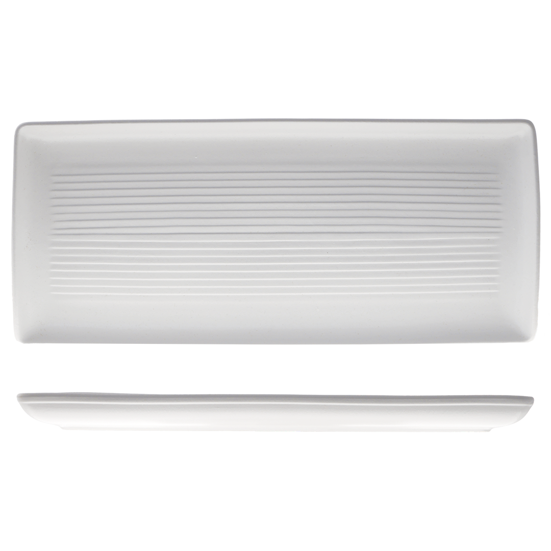 Zuma Pearl Aspen - Share Platter 365x160mm: Pack of 6
