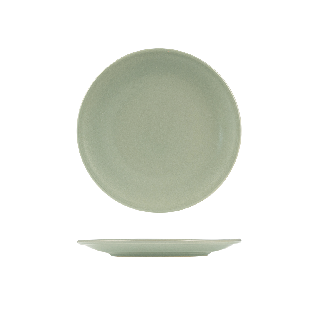 Zuma Pearl Pistachio - Coupe Plate 230mm: Pack of 6