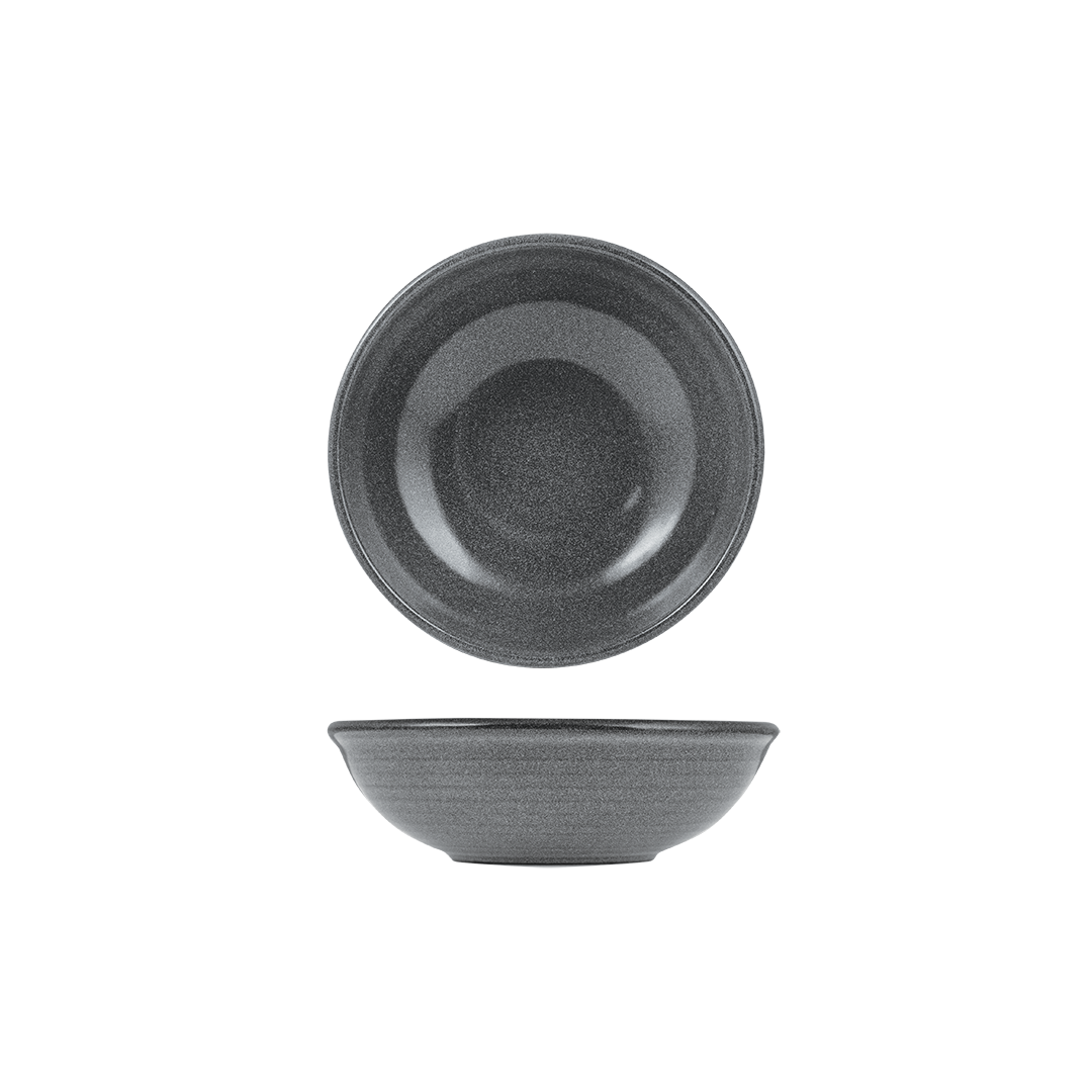 Round Bowl-195mm / 60mm H, Gravel: Pack of 6