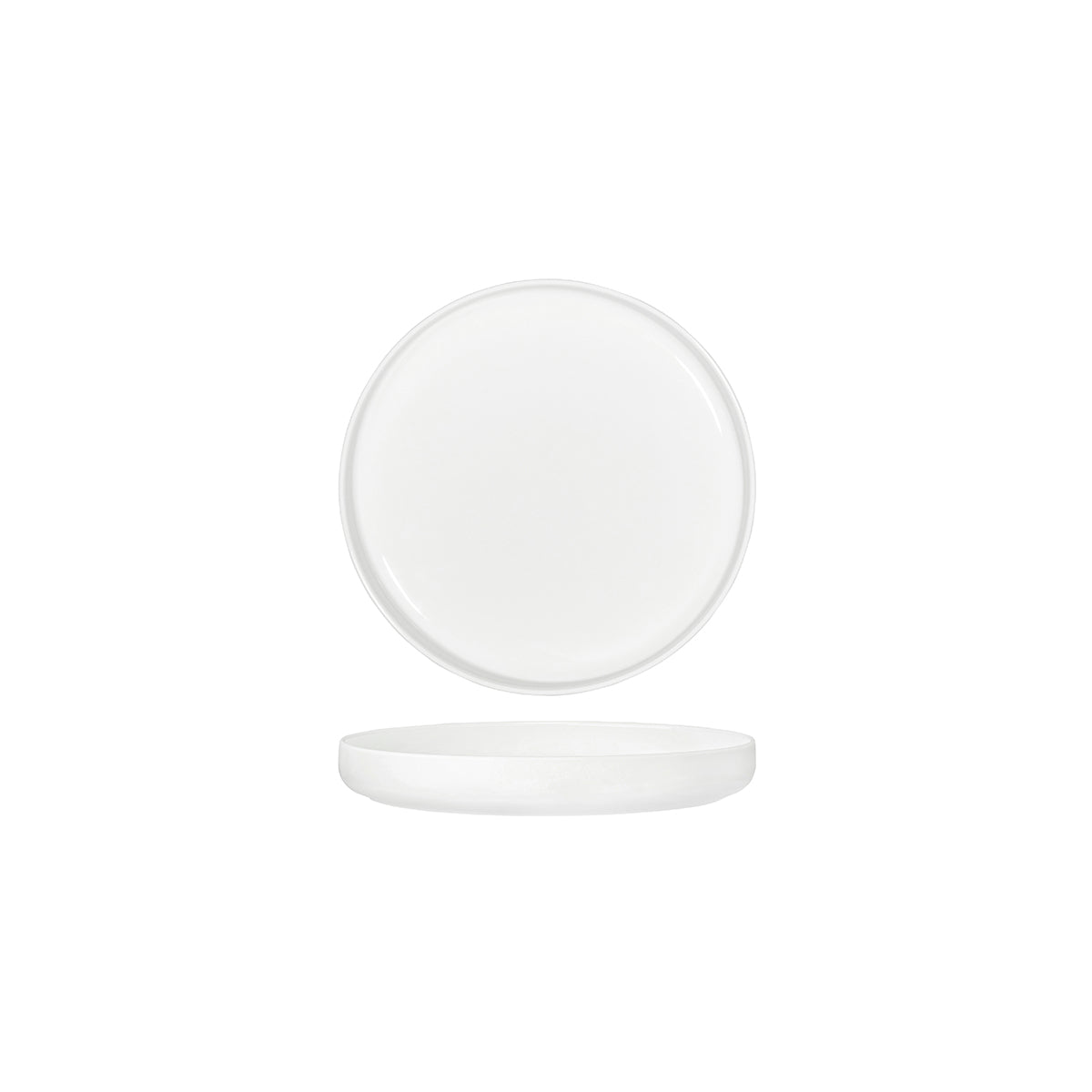 Core White Round Deep Coupe Plate 200x30mm: Pack of 4