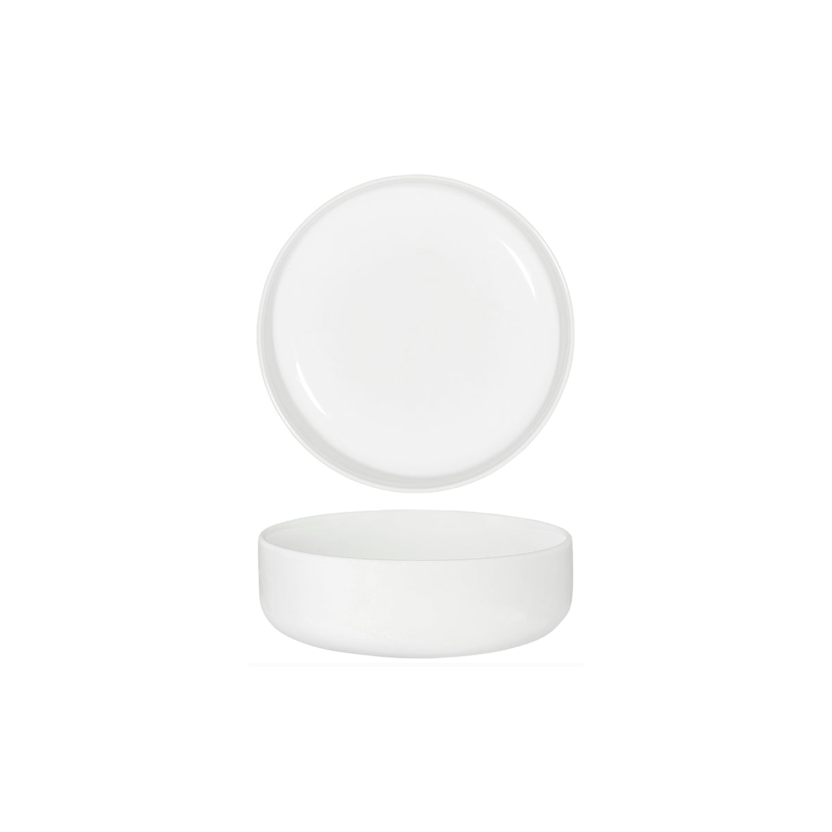 Core White Round Share Serving Bowl 200 x 50mm: Pack of 3