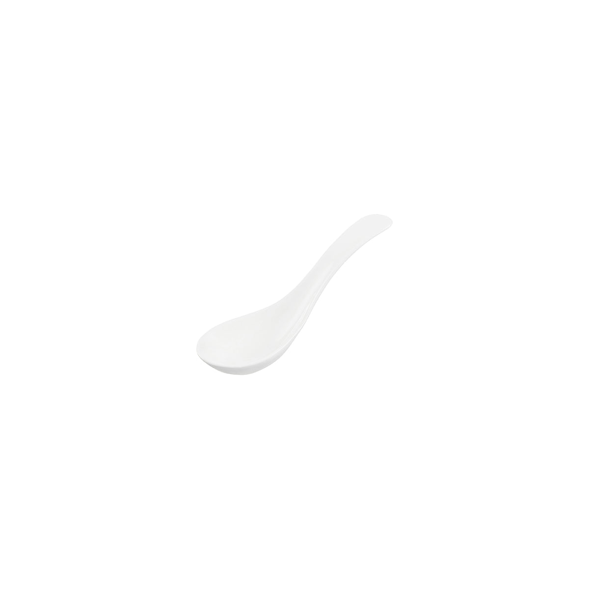 Core White Chinese Spoon 130 x 40 x 30mm: Pack of 6