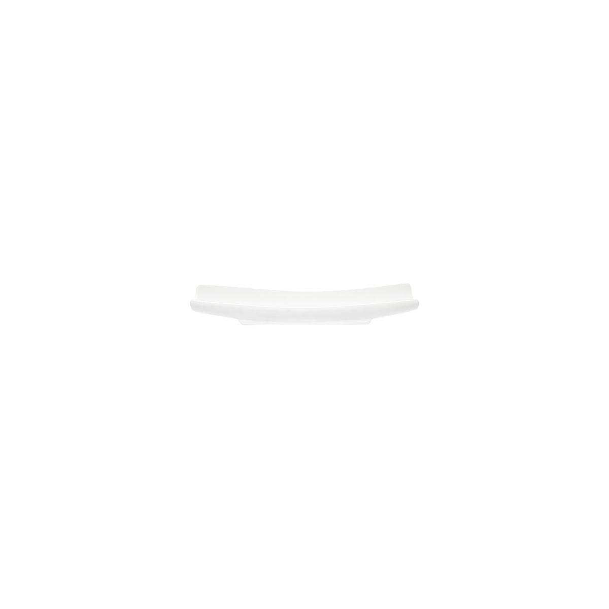Core White Rectangular Server-200x70x30mm Curved: Pack of 6