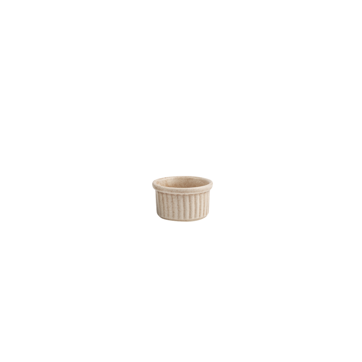 Ribbed Ramekin 60mm 35mm HNMC Parade Marshmallow - Pack Of 12