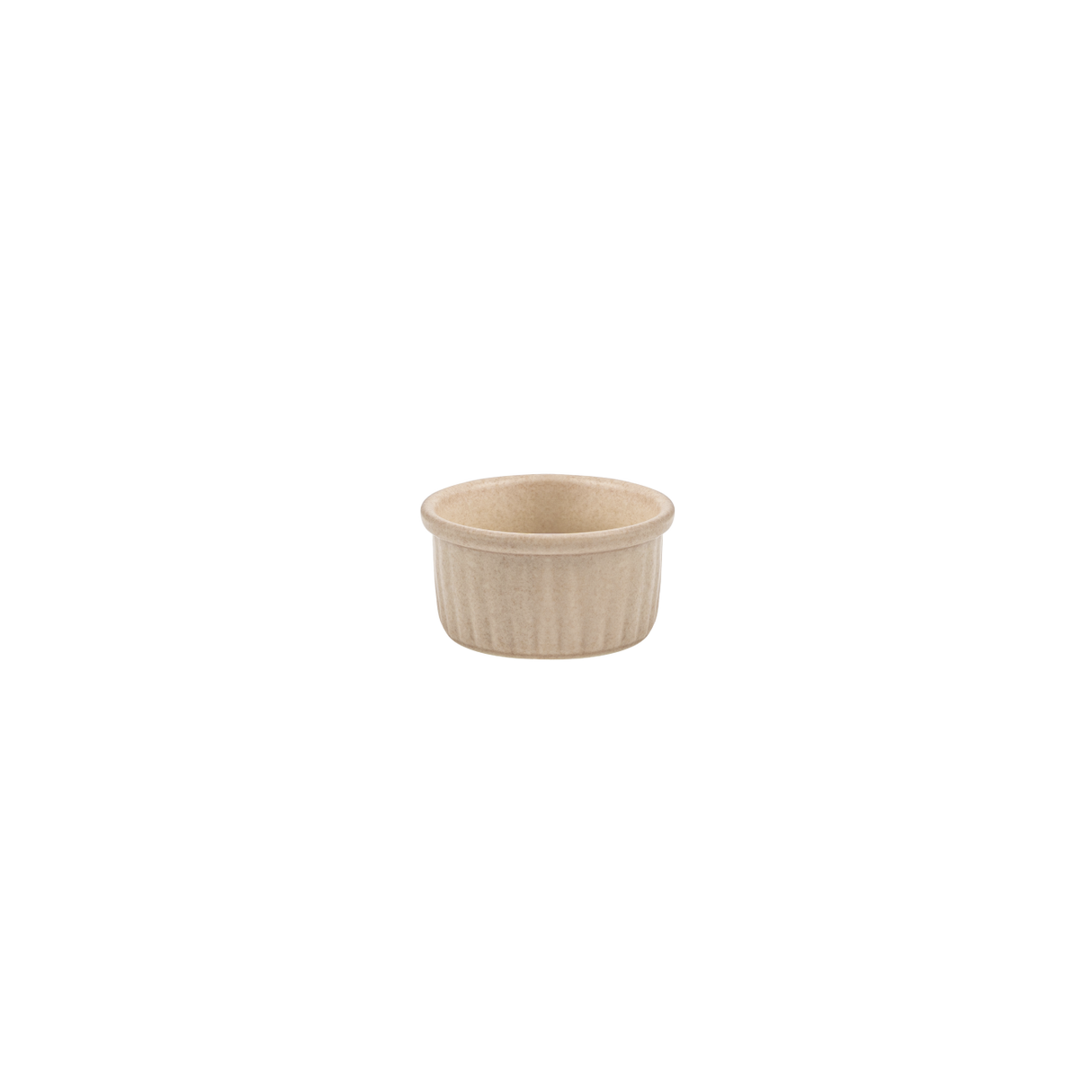 Ribbed Ramekin 80mm 41mm H NMC Parade Marsh mellow - Pack of 12