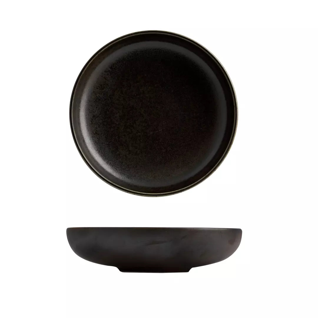 Round Share Bowl - 225mm, Earth: Pack of 4