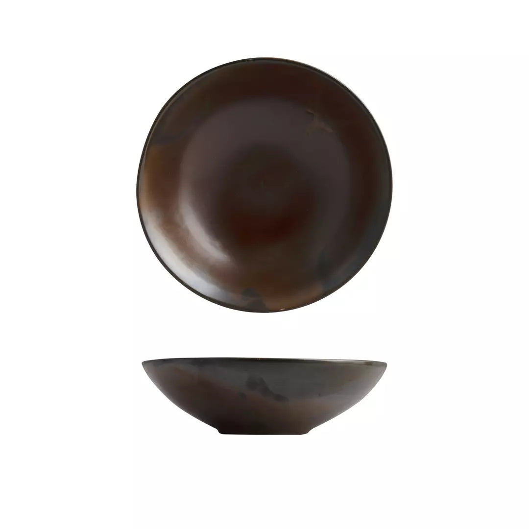 Round Bowl - 210mm, Rust: Pack of 6
