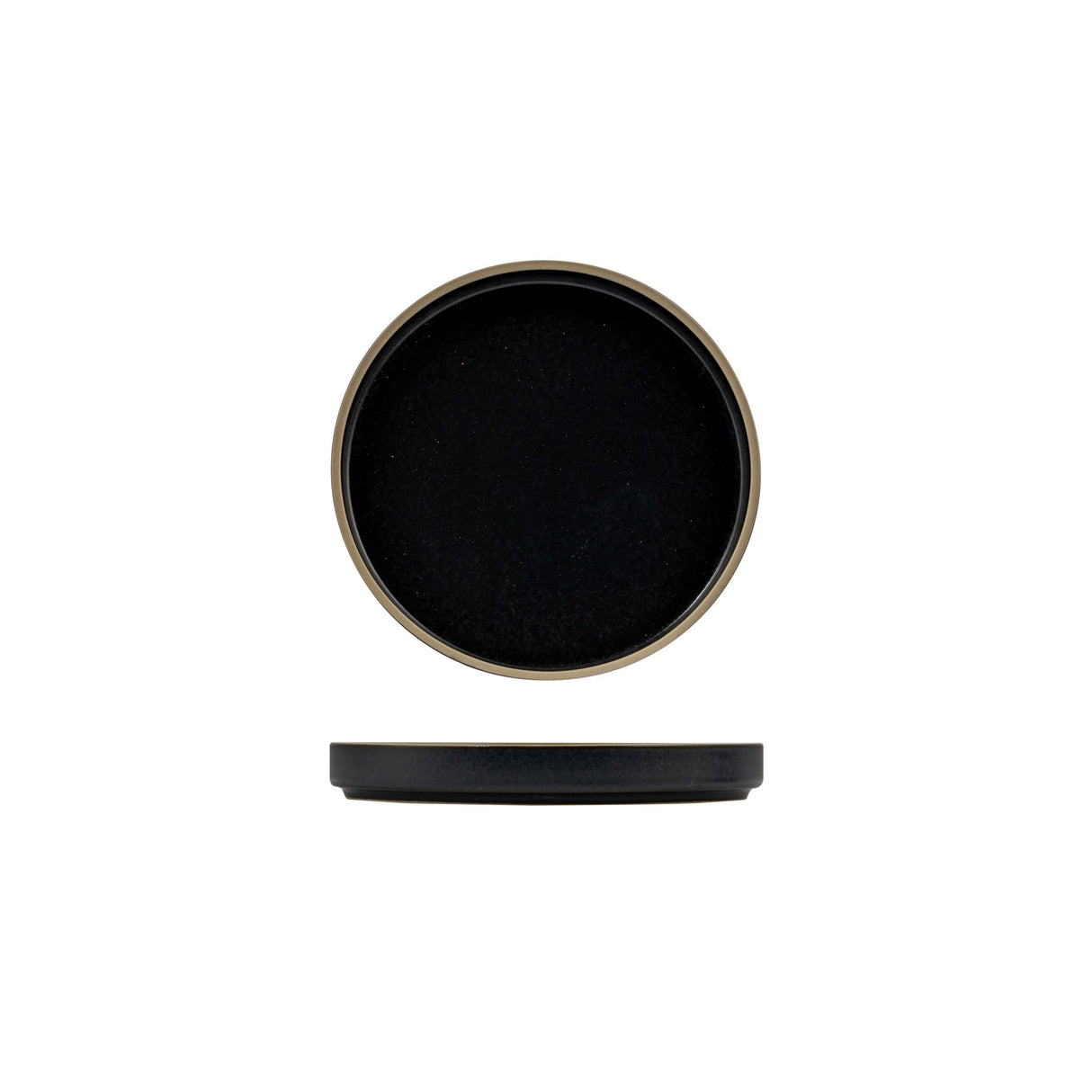 Round Stackable Plate - 160mm, midnight: Pack of 6