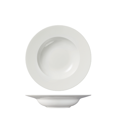 Round Bowl Wide Rim 235mm, 330ml Serenity: Pack of 6