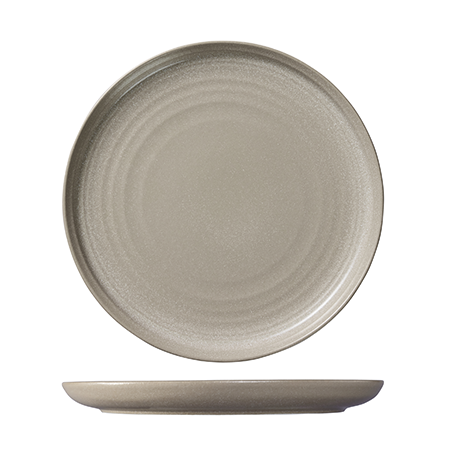 Round Plate Coupe 300mm Artisan Granite Beige: Pack of 6