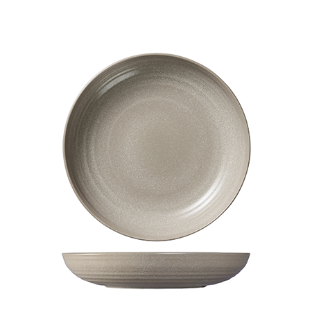 Round Bowl Coupe 250mm, , 1320ml Artisan Granite Beige: Pack of 6
