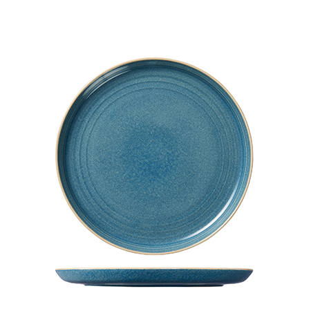 Round Plate Coupe 270mm Artisan Sapphire: Pack of 6