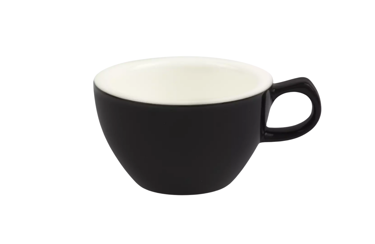 Coffee Cup 200ml - Jet: Pack of 6