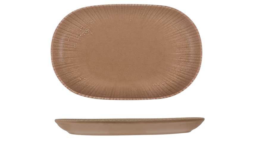 Oval Platter- Coupe330X210mm - Adel: Pack of 6