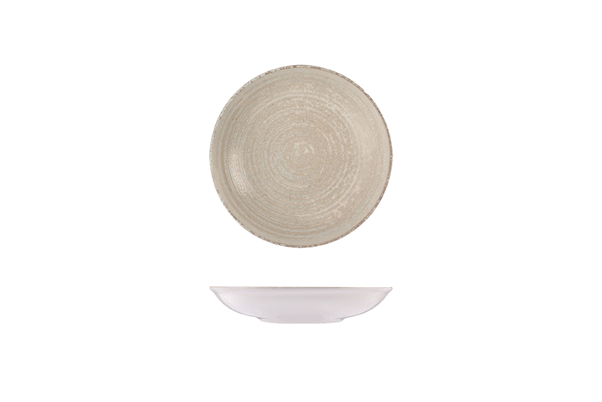 Share Bowl  - Coupe 200mm - Mocha: Pack of 12