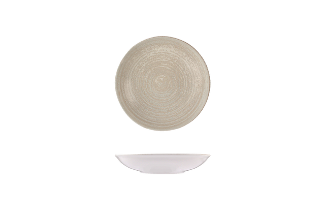 Share Bowl - Coupe 220mm - Mocha: Pack of 12