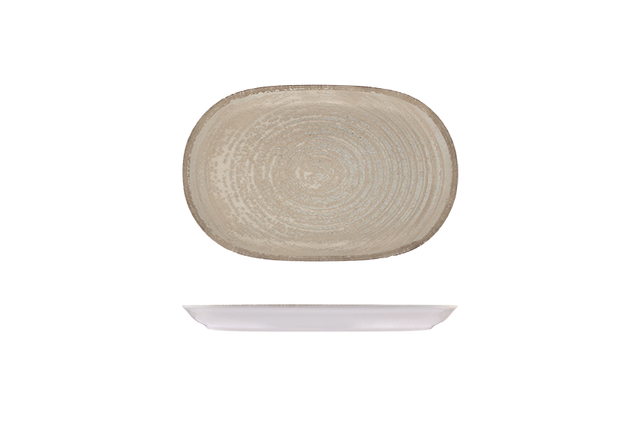 Oval Platter   330mm X 210mm - Mocha: Pack of 6