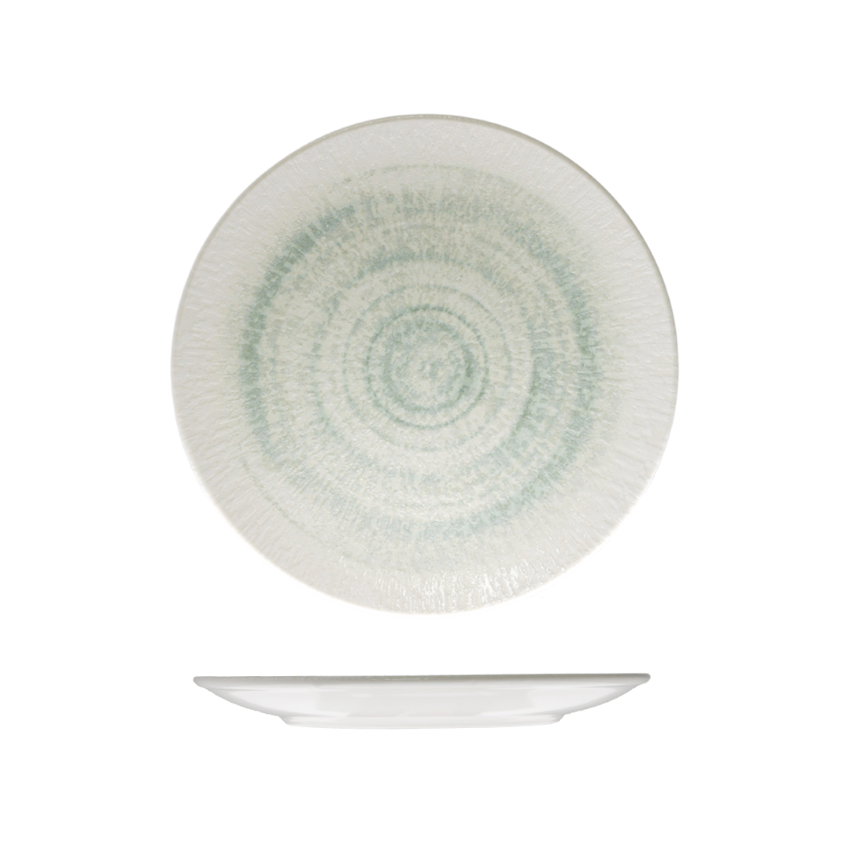 Round Plate - Coupe 170mm -Glacier: Pack of 12