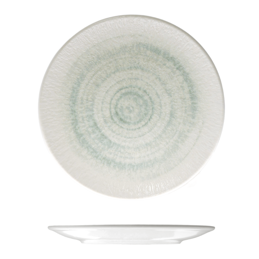 Round Plate - Coupe230mm -Glacier: Pack of 12