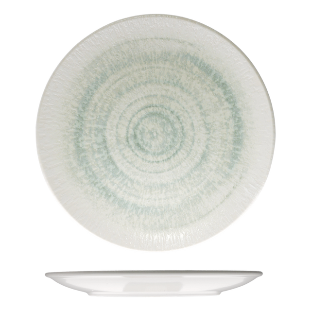 Round Plate - Coupe300mm -Glacier: Pack of 6