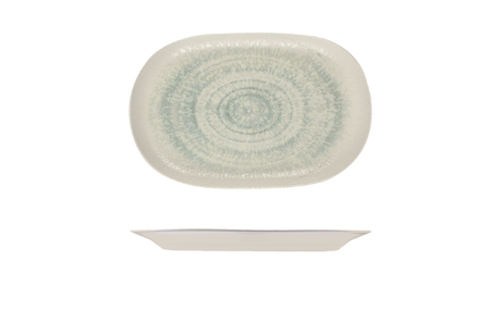 Oval Platter  330mm X 210mm -Glacier: Pack of 6