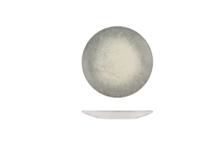 Round Plate - Coupe 170mm -Fume: Pack of 12