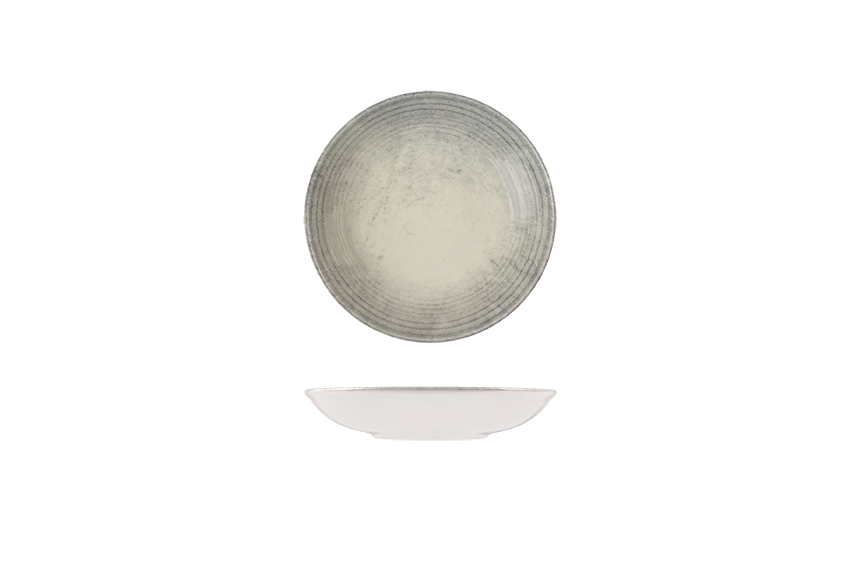 Share Bowl Coupe 220mm - Fume: Pack of 12