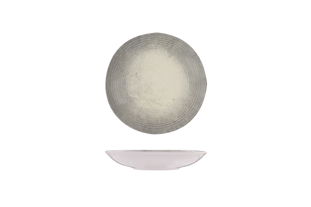 Share Bowl Coupe 250mm - Fume: Pack of 12